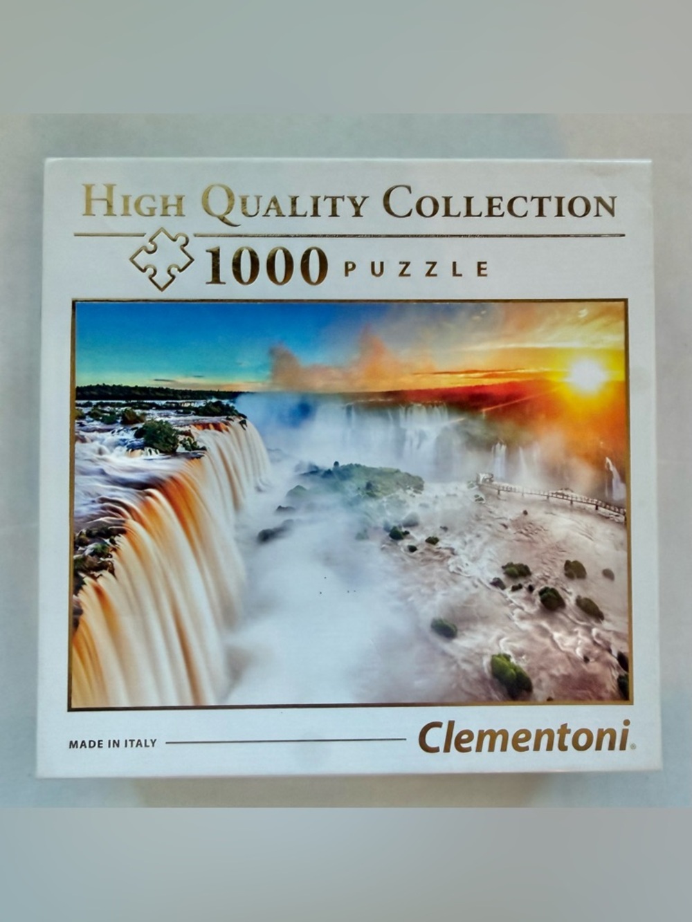 Clementoni Waterfall 1000 Piece Jigsaw Puzzle High Quality Collection